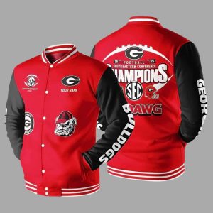 Bulldogs Southeastern Conference SEC Champions 2025 Jacket 2 Bulldogs Southeastern Conference SEC Champions 2025 Jacket 2