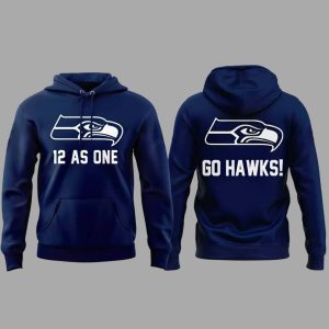 Seahawks 12 As One Hoodie 1