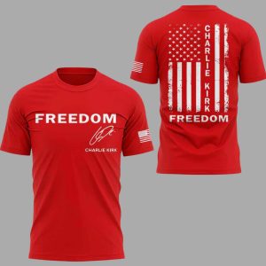 Target Employee Charlie Kirk Freedom Shirt