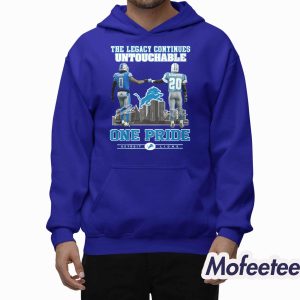 Lions One Pride The Legacy Continues Untouchable 2025 Shirt 2