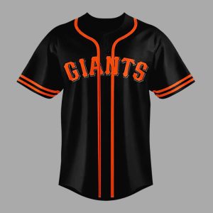 Giants x Firefighter Appreciation Night Baseball Jersey 2