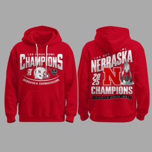 Cornhuskers Las Vegas Bowl Champions 2025 Shirt Hoodie 3