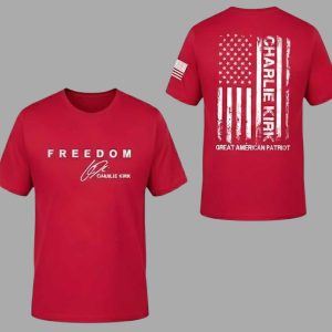 Target Employee Charlie Kirk Freedom Great American Patriot Shirt