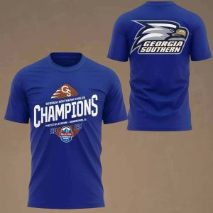 Georgia Southern Eagles Jlab Birmingham Bowl Champions 2025 Hoodie 2