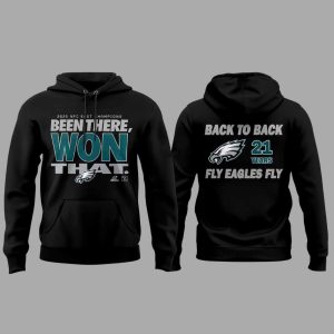 Eagles 2025 NFC Eat champions Been There Won That Back To Back Shirt 2