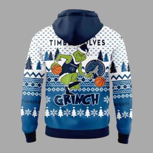Timberwolves Christmas Grnch Jumper 2025 Hoodie 2 Timberwolves Christmas Grnch Jumper 2025 Hoodie 3