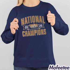 Montana State Football 2025 FCS Champions Shirt 4
