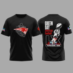 Patriots And Green Day Super Bowl LX Punk Shirt 1