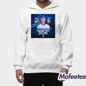 Thank you Donnie Baseball Shirt 2