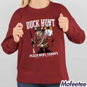 Duck Hunt Peach Bowl Champs Shirt 4