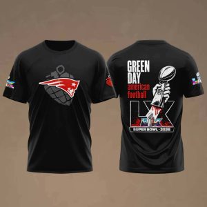 Patriots And Green Day Super Bowl LX Punk Shirt 2