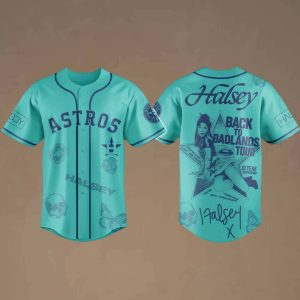 Astros Halsey Back to Badlands Tour 2025 Jersey 2