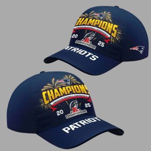 Patriots 2025 AFC Championship Champions Classic Hat 1