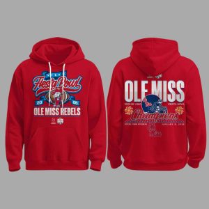 Ole Miss Football 2026 VRBO Fiesta Bowl Champions Hoodie 3