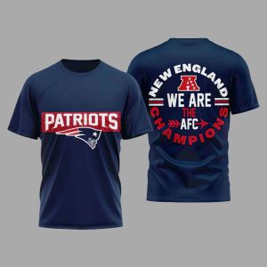 Patriots We Are The AFC Champions 2026 Shirt 1