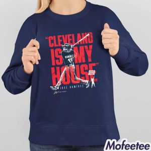 Jose Ramirez Cleveland Is My House Shirt 4