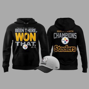 Steelers 2025 AFC North Champions Been There Won That Shirt 2