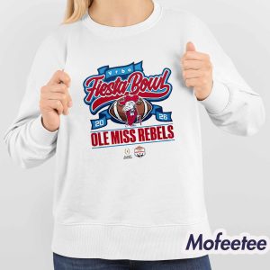 Ole Miss 2026 Fiesta Bowl Champions Football Shirt 5