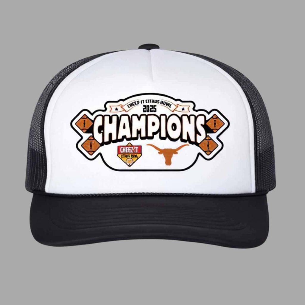 Cheez it Citrus Bowl Texas Champs 2025 Hat 1