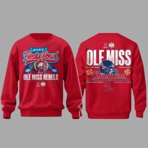 Ole Miss Football 2026 VRBO Fiesta Bowl Champions Hoodie 2