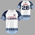 Clippers Korean Heritage Night 2026 Baseball Jersey