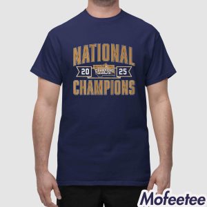 Montana State Football 2025 FCS Champions Shirt 1
