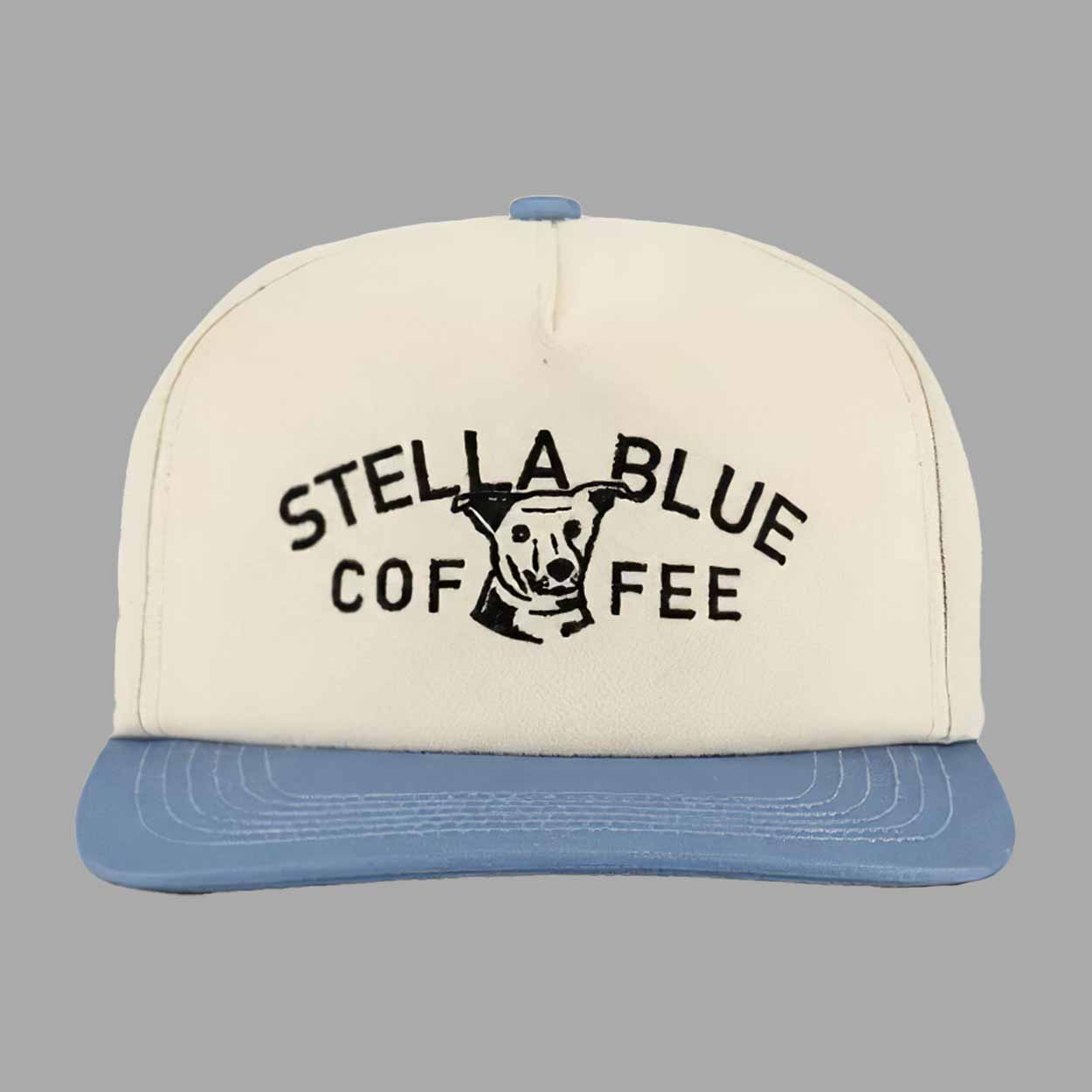 Dan Katz Big Cat Stella Blue Coffee Hat Dan Katz Big Cat Stella Blue Coffee Hat