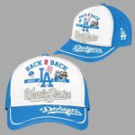 Dodgers Back 2 Back 2024–2025 World Series Hat Cap