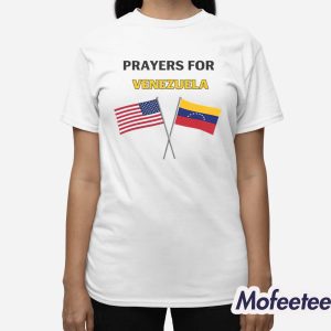 Prayer For Venezuela Shirt 3