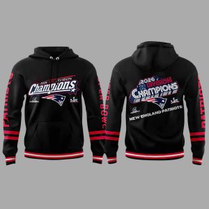 Patriots 2026 AFC Division Champions For Fan Hoodie