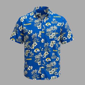 Steve Avila LA Rams Hawaiian Shirt 1