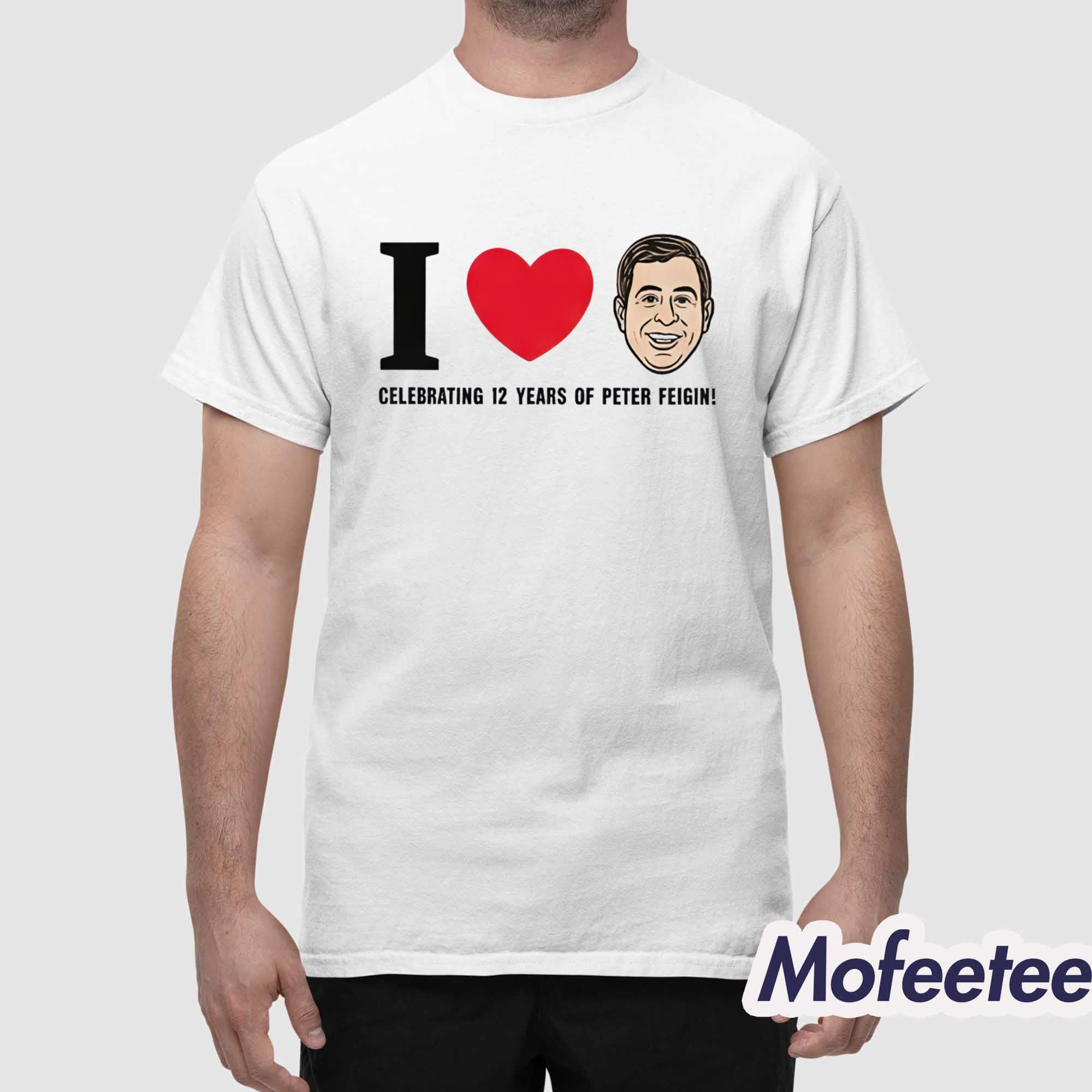 Giannis Antetokounmpo I Love Peter Celebrating 12 Years of Peter Feigin Shirt Giannis Antetokounmpo I Love Peter Celebrating 12 Years of Peter Feigin Shirt