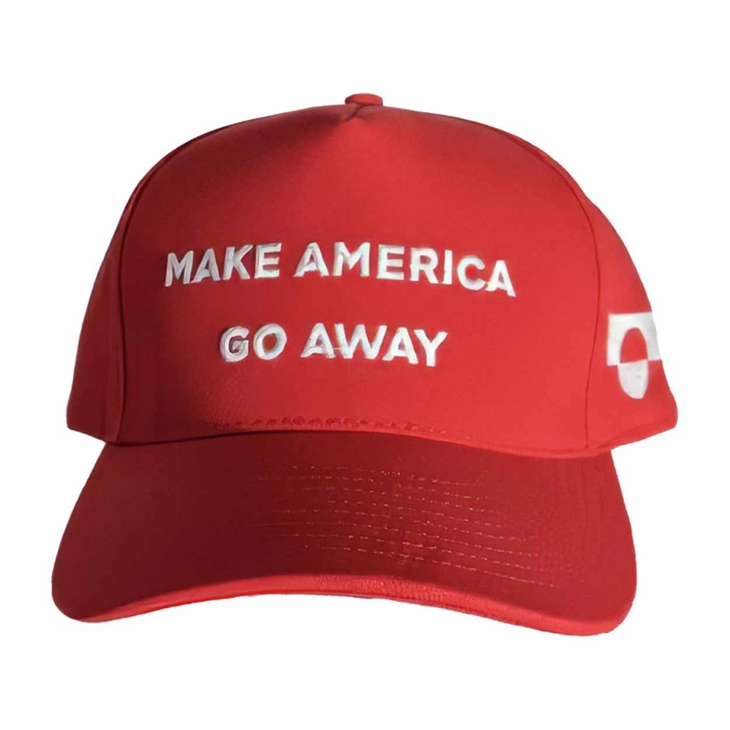 Greenland Make America Go Away Hat 1