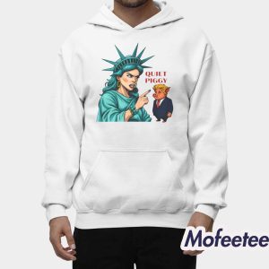 Statue Of Liberty Quiet Piggy Trump Shirt 2