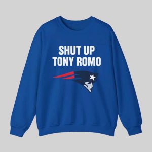Shut Up Tony Romo Patriots Shirt 3