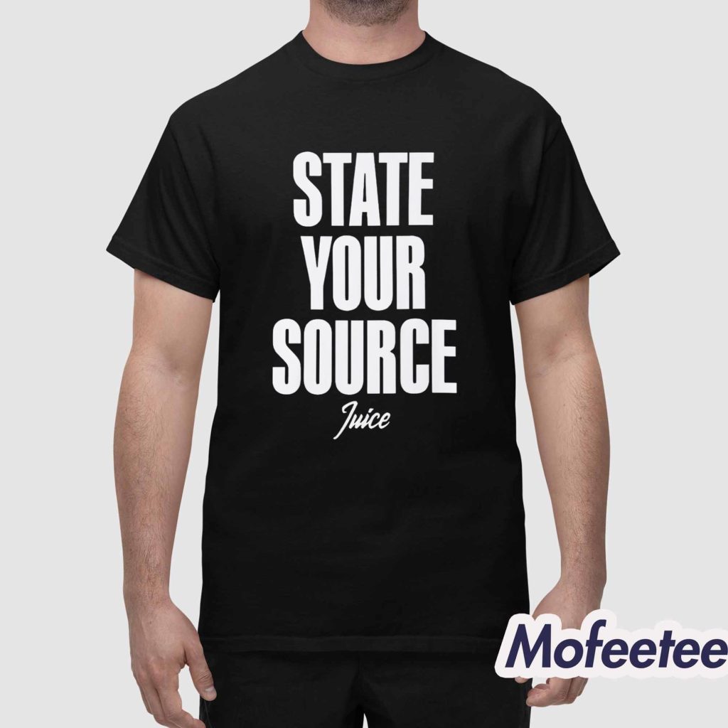 Jaylen Brown State Your Source Juice Shirt 1