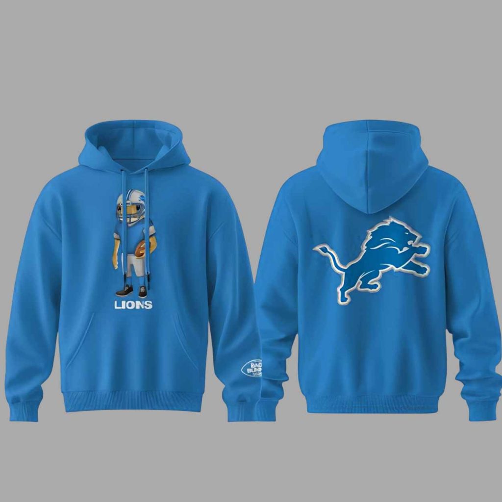 Lions x Bad Bunny Edition Blue Hoodie 1