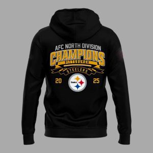 Steelers AFC North Champions Edition For Fan Hoodie 3