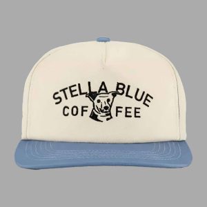 Dan Katz Big Cat Stella Blue Coffee Hat 1 Dan Katz Big Cat Stella Blue Coffee Hat 2