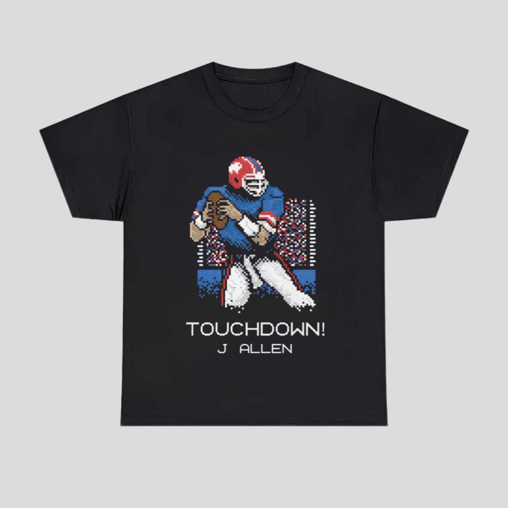 Most Valuable Pixels Touchdown J Allen Shirt 1