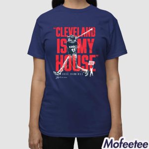 Jose Ramirez Cleveland Is My House Shirt 3