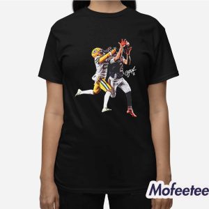 Ayo Dosunmu DJ Moore Game Winning TD Signature Shirt 3