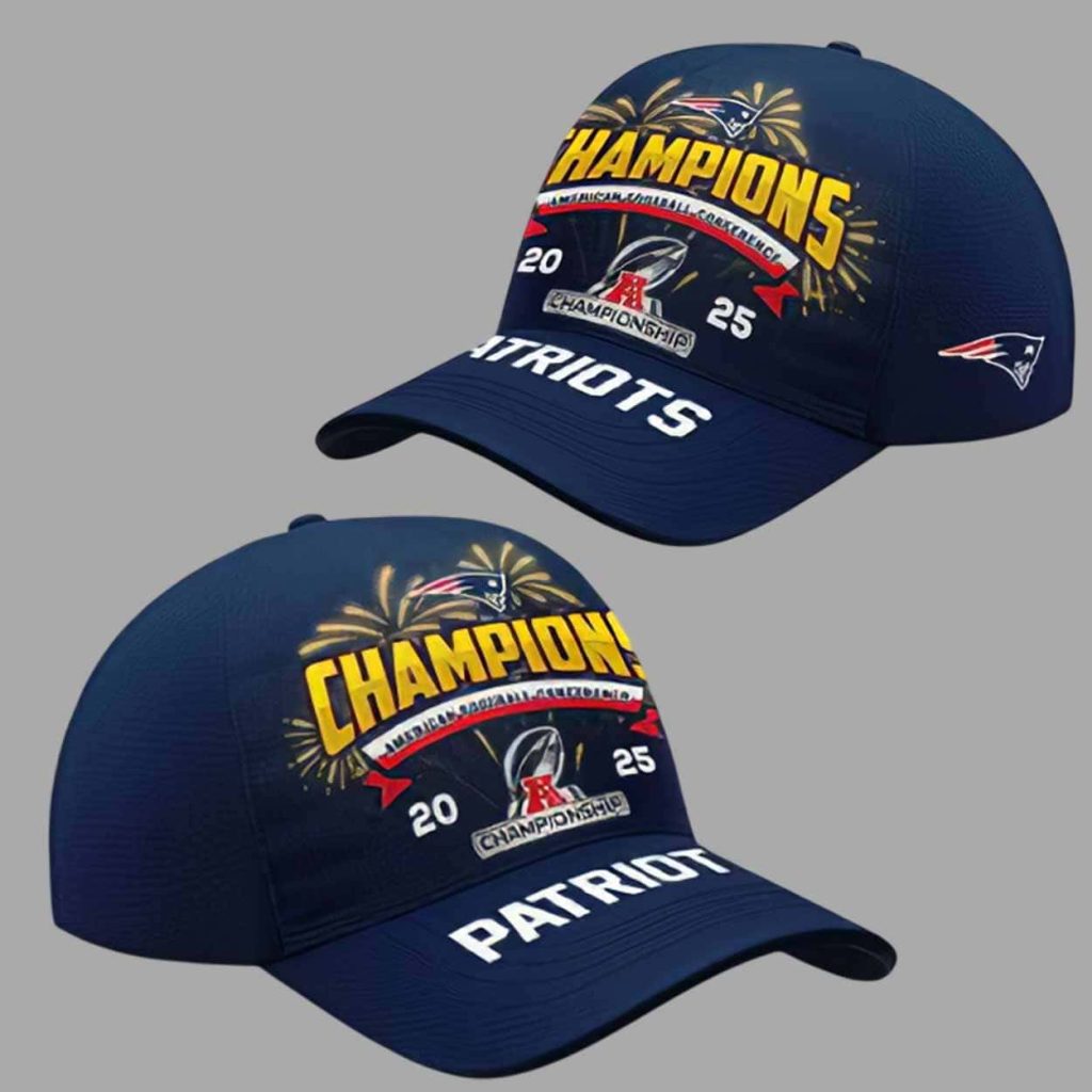 Patriots 2025 AFC Championship Champions Classic Hat 1