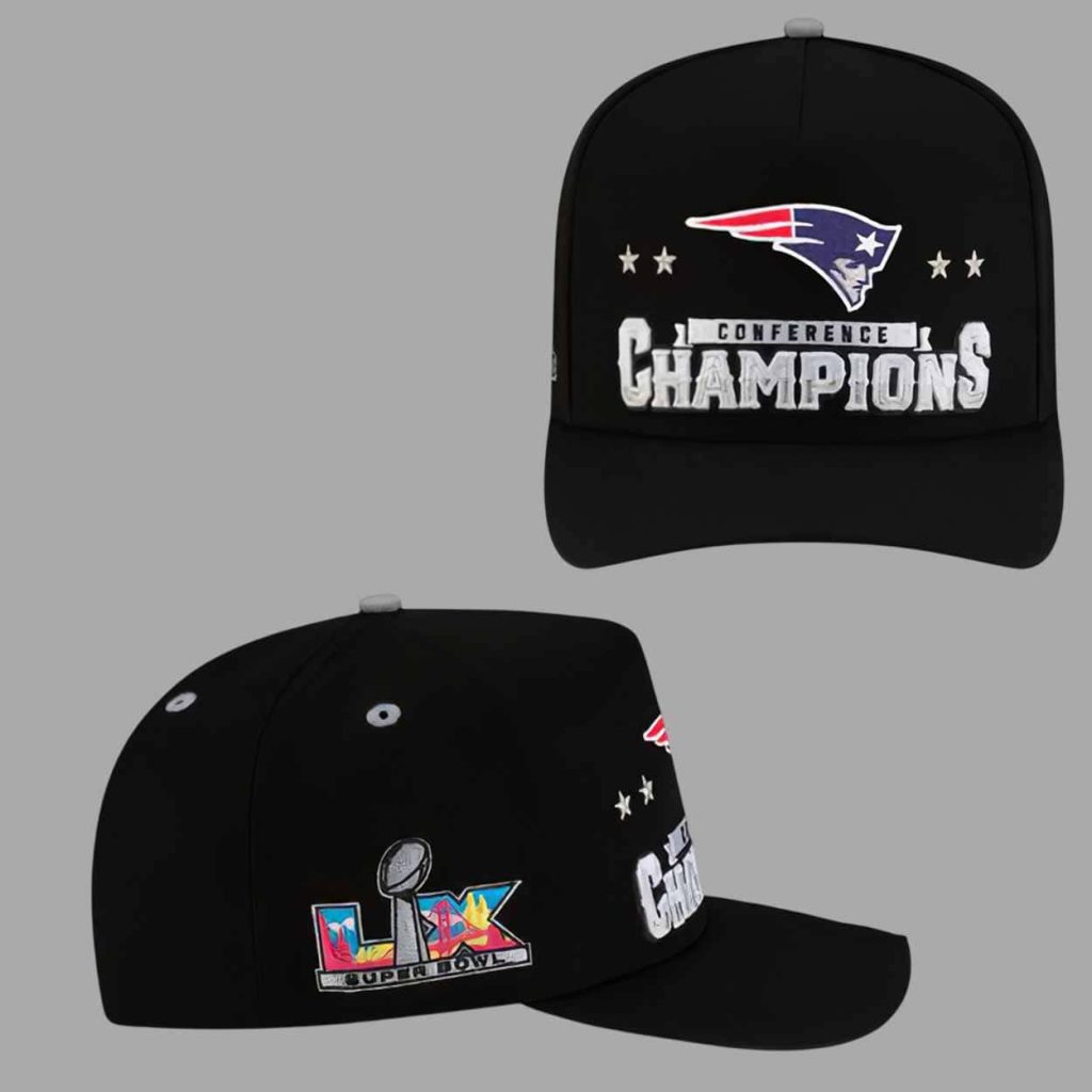 Patriots Conference Champions Locker Room Hat 1
