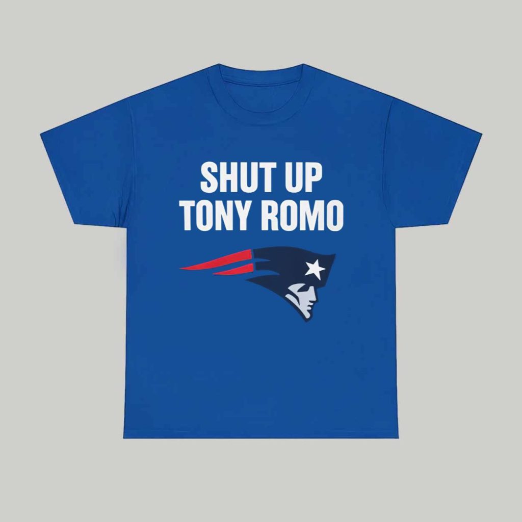 Shut Up Tony Romo Patriots Shirt 1