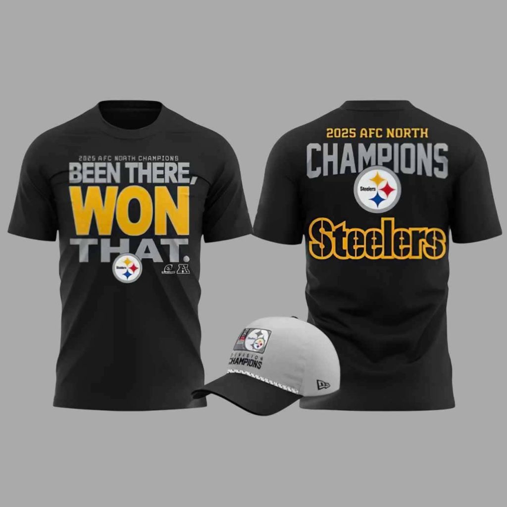 Steelers 2025 AFC North Champions Been There Won That Shirt 1