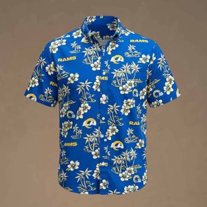 Steve Avila LA Rams Hawaiian Shirt 2