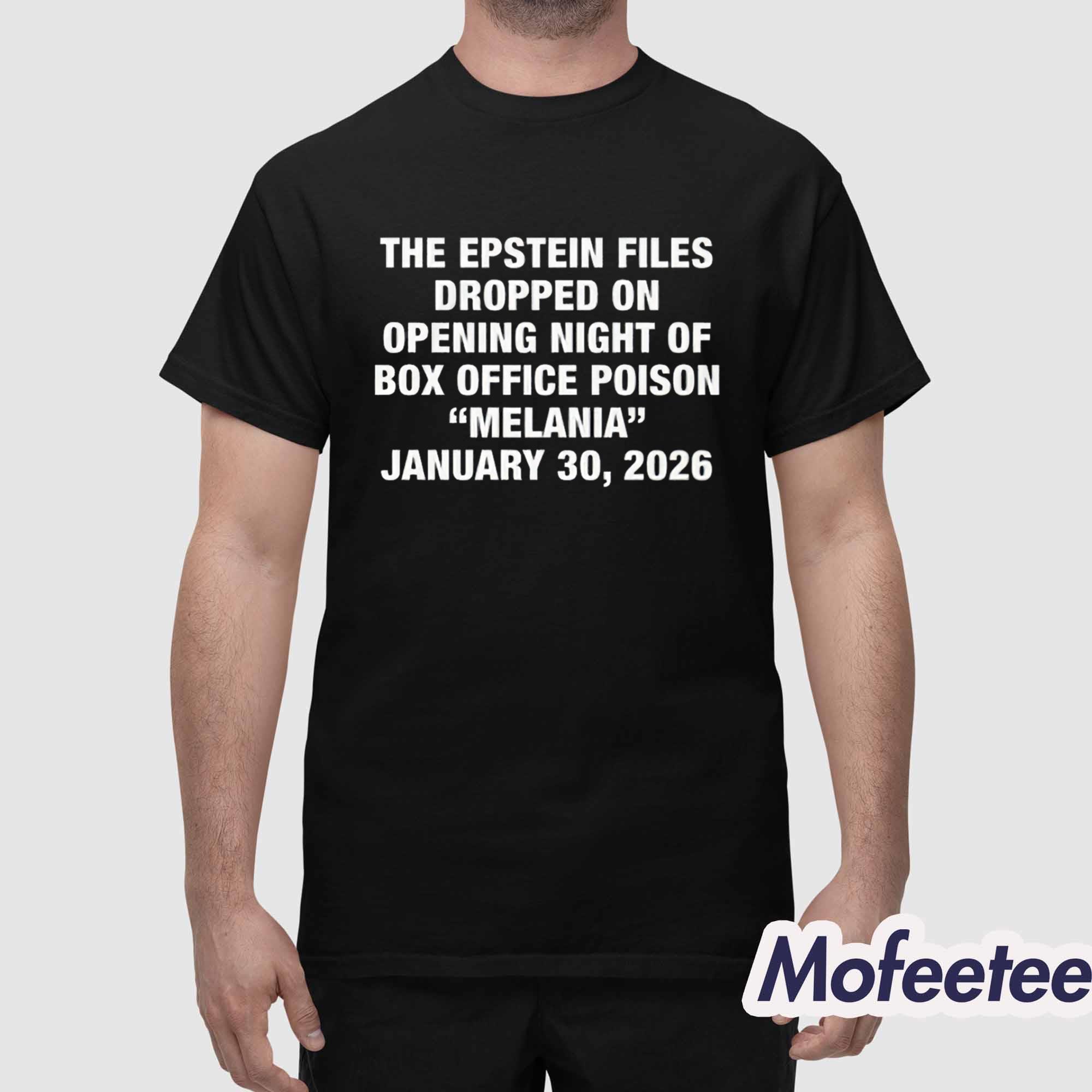 The Epstein Files Dropped On Opening Night Of Box Office Poison Melania January 30 2026 Shirt The Epstein Files Dropped On Opening Night Of Box Office Poison Melania January 30 2026 Shirt