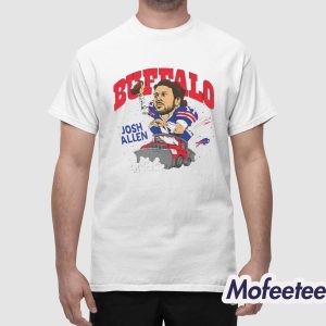 Bills Josh Allen Snow Plow Shirt 1