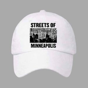 Retro Streets Of Minneapolis Print Hat